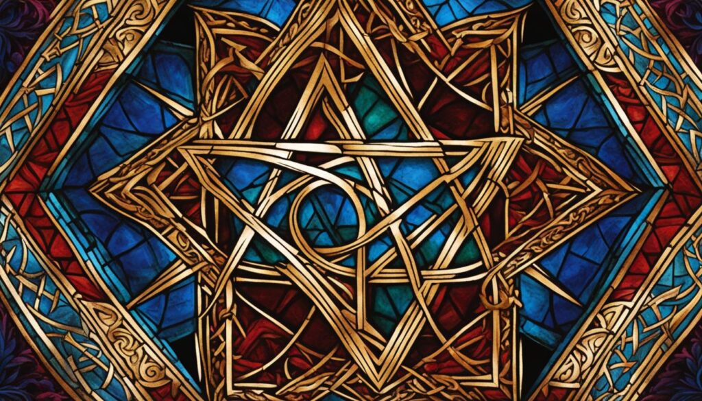 Pentagramm im Judentum und im Christentum
