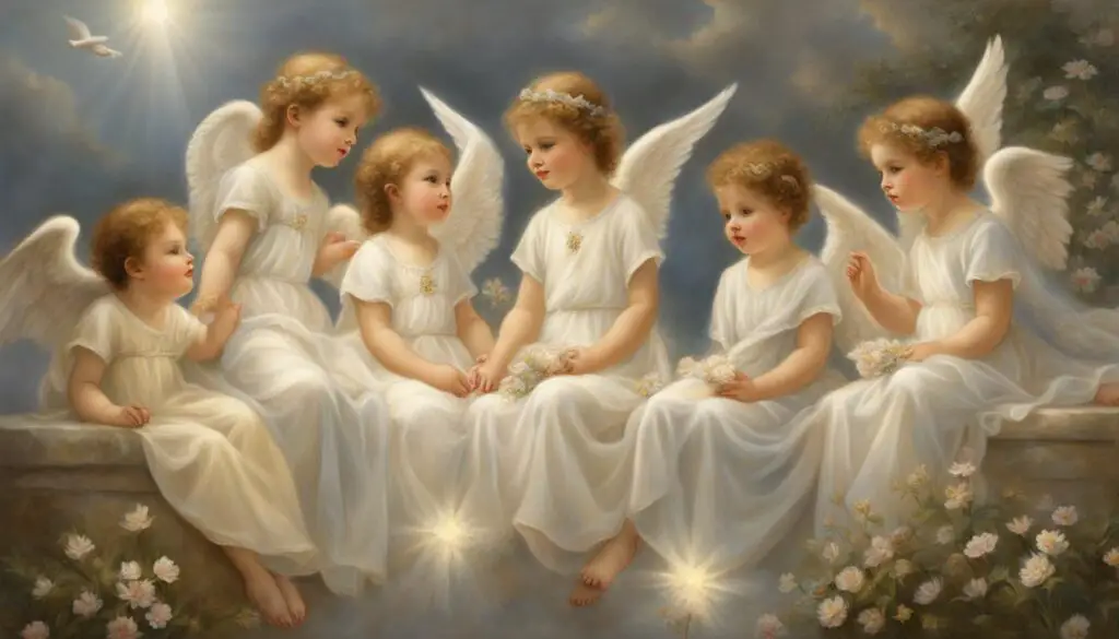 Taufsprüche mit Engeln