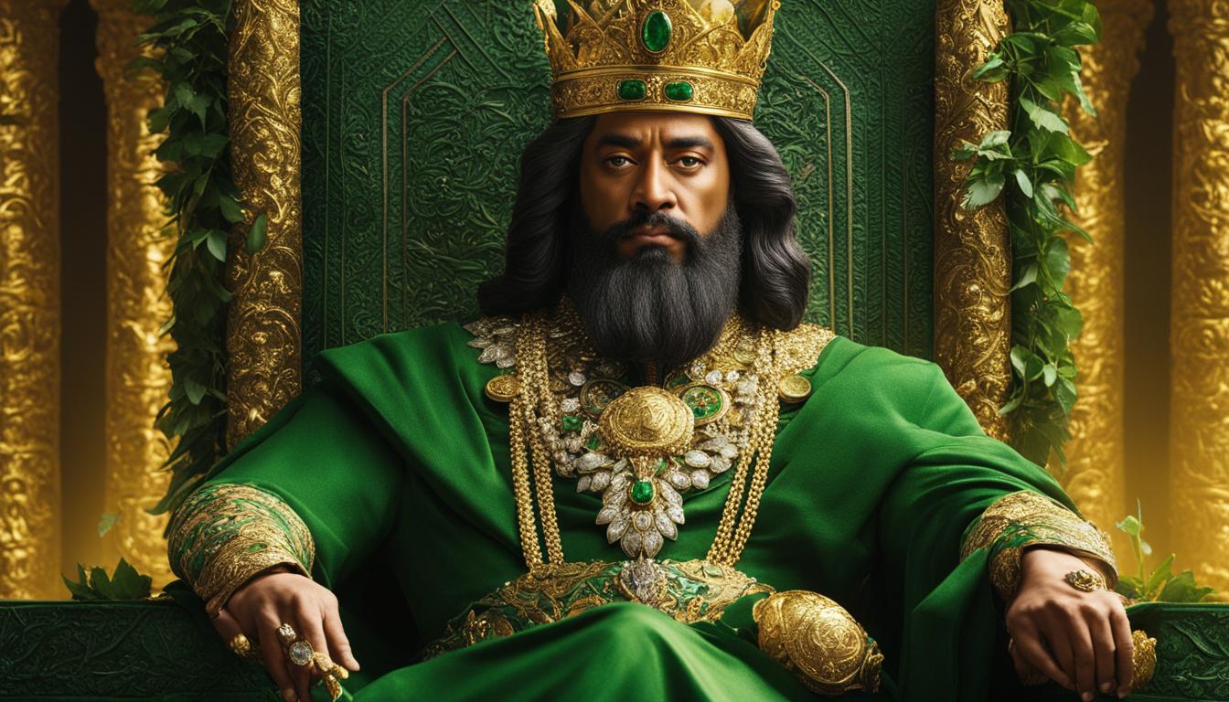 König der Münzen Stärke und Stabilität in der Tarotkarte