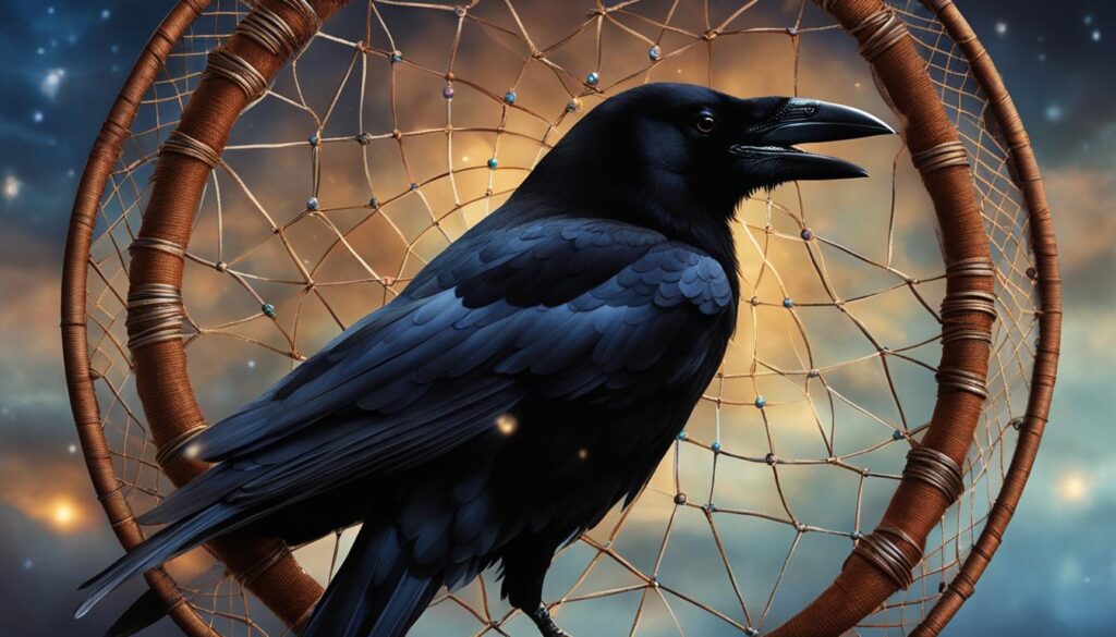 Krafttier Rabe Weisheit und Magie des Raben